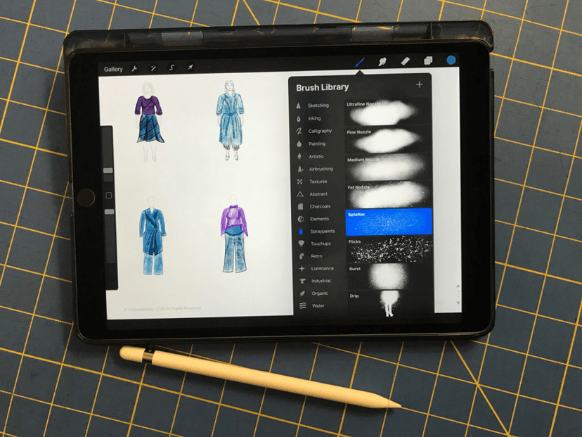 Fashion House Digital Sketching App